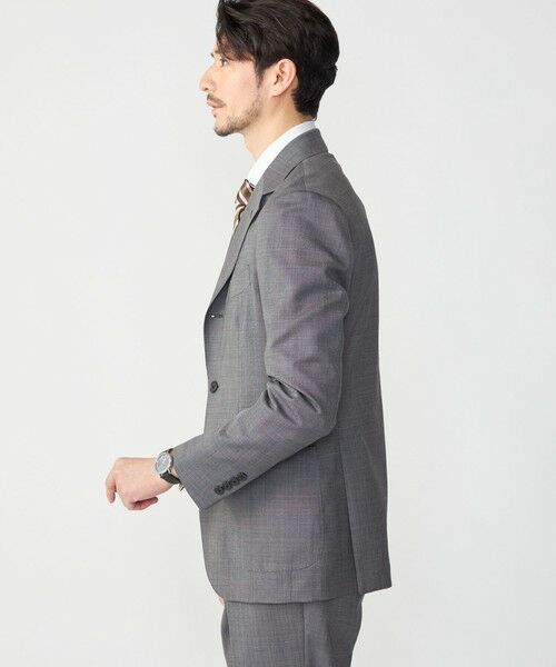 SHIPS / シップス テーラードジャケット | SHIPS:〈セットアップ対応/洗濯機可能〉トロピカル ウォッシャブル ピンヘッド ジャケット | 詳細2