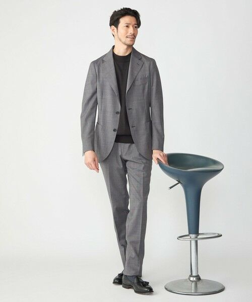 SHIPS / シップス テーラードジャケット | SHIPS:〈セットアップ対応/洗濯機可能〉トロピカル ウォッシャブル ピンヘッド ジャケット | 詳細6