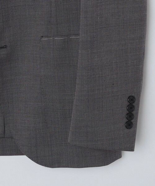 SHIPS / シップス テーラードジャケット | SHIPS:〈セットアップ対応/洗濯機可能〉トロピカル ウォッシャブル ピンヘッド ジャケット | 詳細10