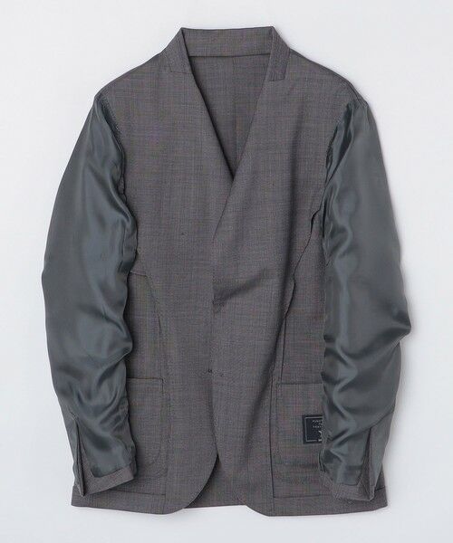 SHIPS / シップス テーラードジャケット | SHIPS:〈セットアップ対応/洗濯機可能〉トロピカル ウォッシャブル ピンヘッド ジャケット | 詳細15