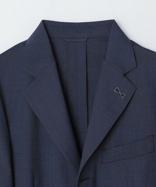 SHIPS / シップス テーラードジャケット | SHIPS:〈セットアップ対応/洗濯機可能〉トロピカル ウォッシャブル ピンヘッド ジャケット | 詳細27