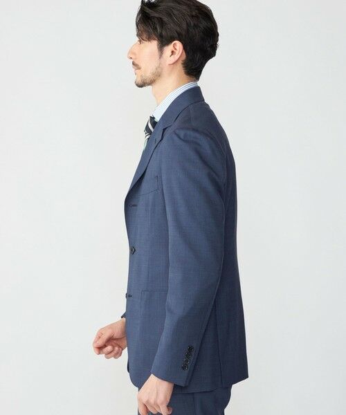 SHIPS / シップス テーラードジャケット | SHIPS:〈セットアップ対応/洗濯機可能〉トロピカル ウォッシャブル ピンヘッド ジャケット | 詳細19