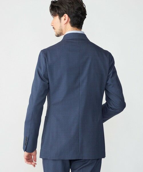 SHIPS / シップス テーラードジャケット | SHIPS:〈セットアップ対応/洗濯機可能〉トロピカル ウォッシャブル ピンヘッド ジャケット | 詳細20