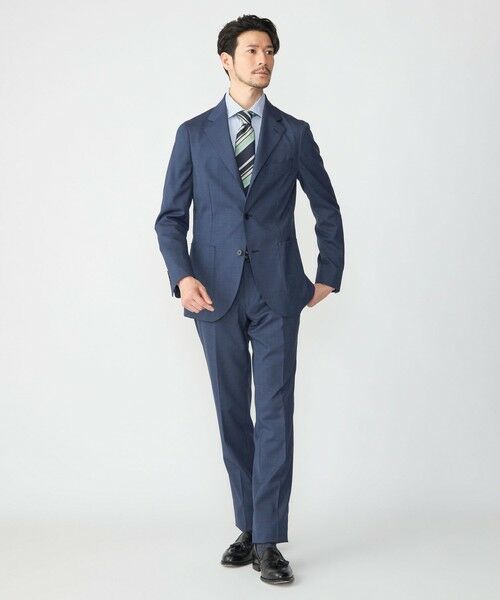 SHIPS / シップス テーラードジャケット | SHIPS:〈セットアップ対応/洗濯機可能〉トロピカル ウォッシャブル ピンヘッド ジャケット | 詳細22