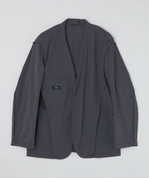 SHIPS / シップス テーラードジャケット | SHIPS: 〈セットアップ対応・手洗い可能・撥水加工〉ライト ナイロン テーラードジャケット | 詳細14