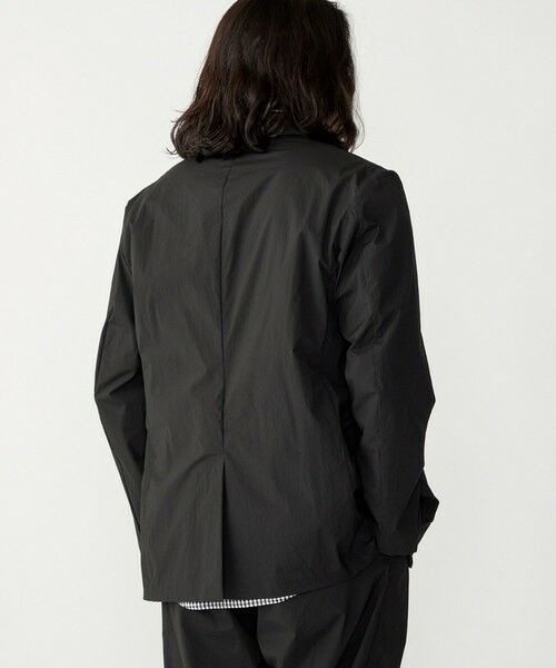 SHIPS / シップス テーラードジャケット | SHIPS: 〈セットアップ対応・手洗い可能・撥水加工〉ライト ナイロン テーラードジャケット | 詳細25
