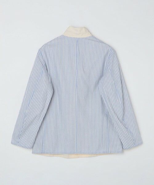 SHIPS / シップス テーラードジャケット | BATEAUX DE SHIPS: リラックス フィッシュマウス シャツ テーラードジャケット | 詳細10