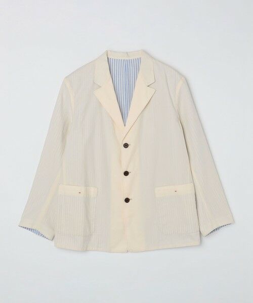 SHIPS / シップス テーラードジャケット | BATEAUX DE SHIPS: リラックス フィッシュマウス シャツ テーラードジャケット | 詳細2