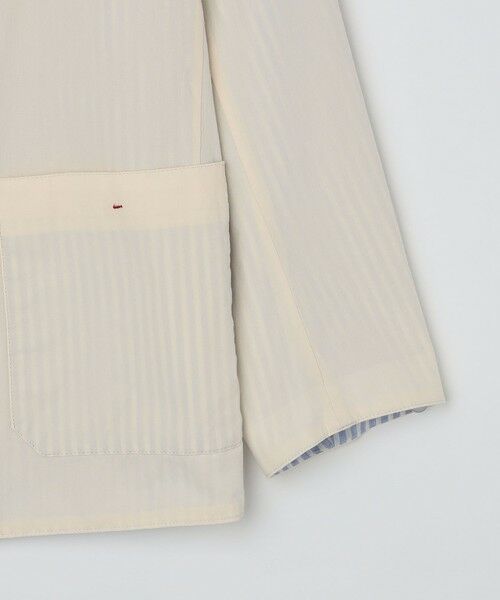 SHIPS / シップス テーラードジャケット | BATEAUX DE SHIPS: リラックス フィッシュマウス シャツ テーラードジャケット | 詳細4