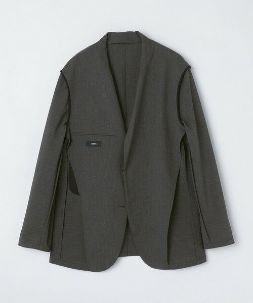 SHIPS / シップス テーラードジャケット | SHIPS:〈手洗い可能/セットアップ対応〉RIRANCHA(R) 2ボタン ジャケット | 詳細17