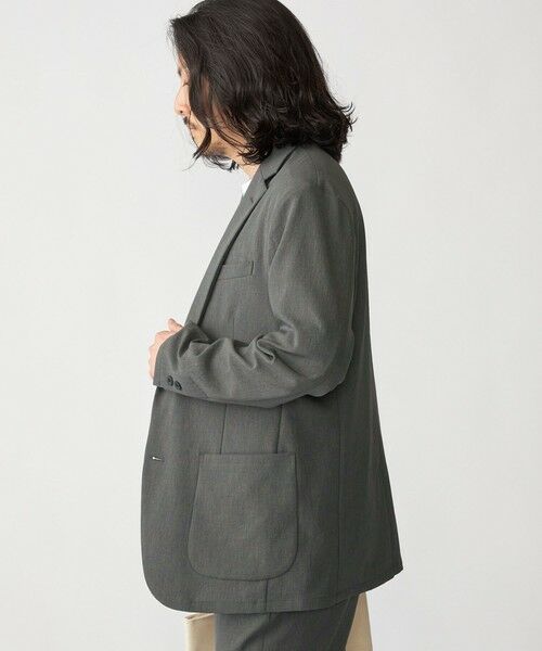 SHIPS / シップス テーラードジャケット | SHIPS:〈手洗い可能/セットアップ対応〉RIRANCHA(R) 2ボタン ジャケット | 詳細2