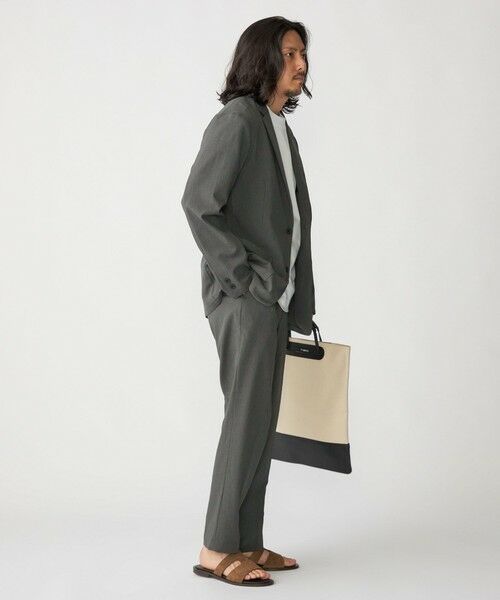 SHIPS / シップス テーラードジャケット | SHIPS:〈手洗い可能/セットアップ対応〉RIRANCHA(R) 2ボタン ジャケット | 詳細9