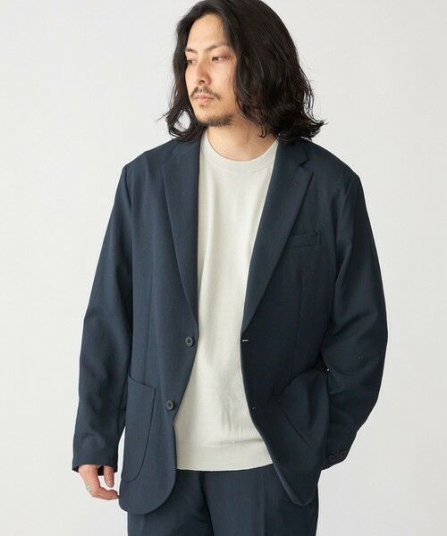 SHIPS / シップス テーラードジャケット | SHIPS:〈手洗い可能/セットアップ対応〉RIRANCHA(R) 2ボタン ジャケット | 詳細20