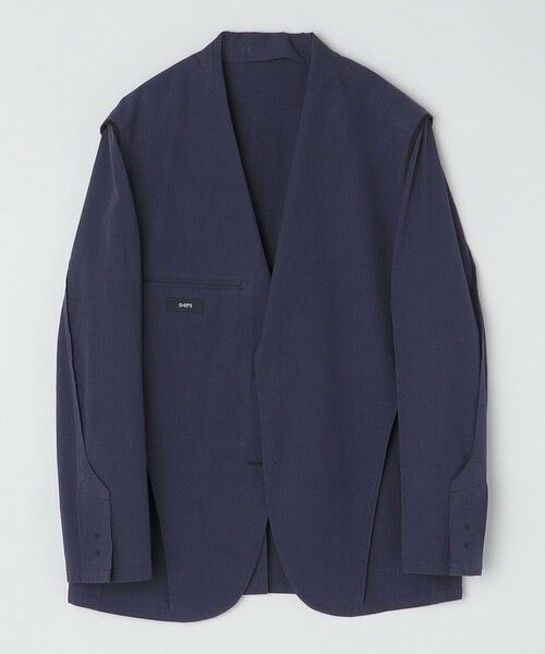 SHIPS / シップス テーラードジャケット | SHIPS: <セットアップ対応> コットンウール タイプライター ジャケット | 詳細6