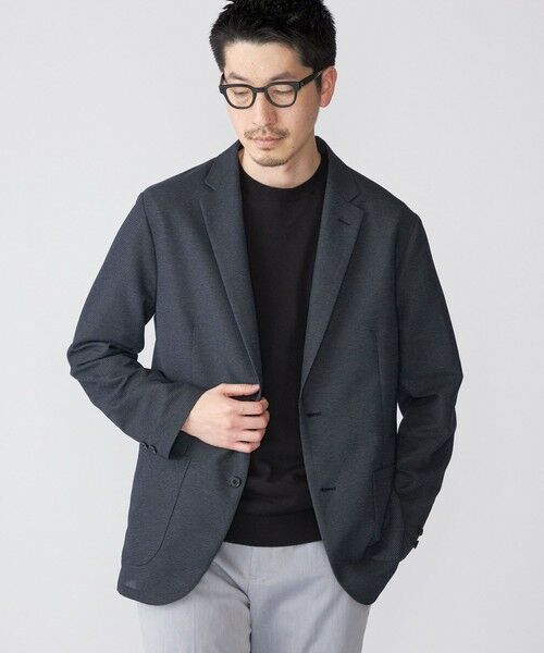 SHIPS / シップス テーラードジャケット | SHIPS:〈手洗い可能〉ウール ブレンド カラミ ジャケット | 詳細7