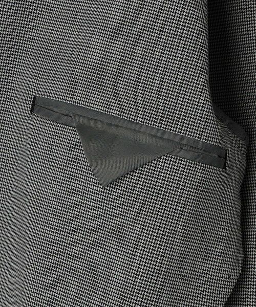 SHIPS / シップス テーラードジャケット | SHIPS:〈セットアップ対応〉ウォッシャブル セットアップ ハウンドトゥース ジャケット | 詳細19