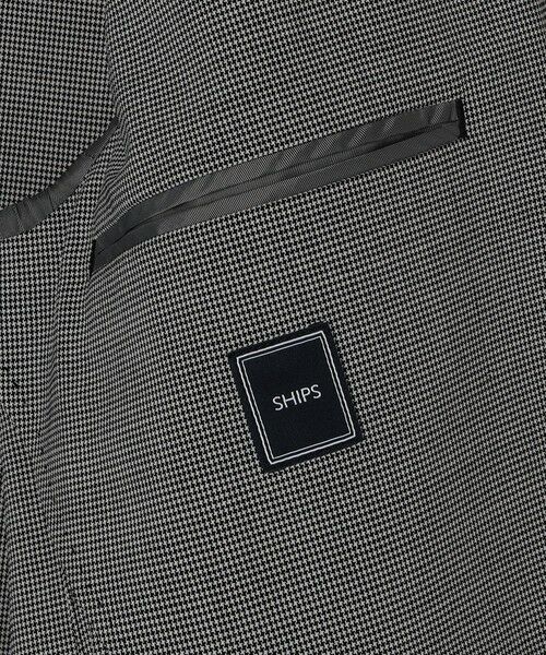 SHIPS / シップス テーラードジャケット | SHIPS:〈セットアップ対応〉ウォッシャブル セットアップ ハウンドトゥース ジャケット | 詳細20
