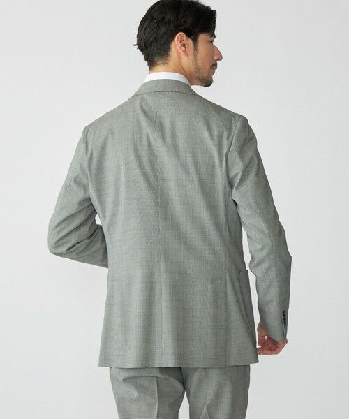 SHIPS / シップス テーラードジャケット | SHIPS:〈セットアップ対応〉ウォッシャブル セットアップ ハウンドトゥース ジャケット | 詳細4