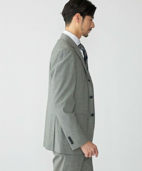 SHIPS / シップス テーラードジャケット | SHIPS:〈セットアップ対応〉ウォッシャブル セットアップ ハウンドトゥース ジャケット | 詳細5