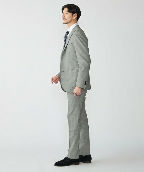 SHIPS / シップス テーラードジャケット | SHIPS:〈セットアップ対応〉ウォッシャブル セットアップ ハウンドトゥース ジャケット | 詳細8