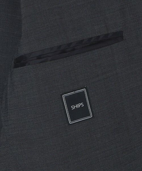 SHIPS / シップス テーラードジャケット | SHIPS:〈セットアップ対応〉ウォッシャブル セットアップ ピンヘッド ジャケット | 詳細20