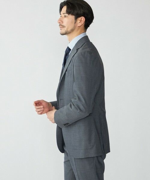 SHIPS / シップス テーラードジャケット | SHIPS:〈セットアップ対応〉ウォッシャブル セットアップ ピンヘッド ジャケット | 詳細3