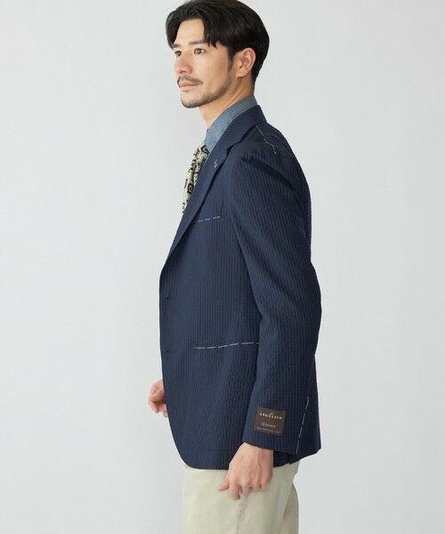 SHIPS / シップス テーラードジャケット | SHIPS: ANGELICO シアサッカー ジャケット | 詳細3