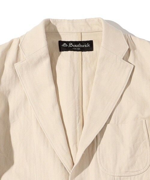 SHIPS / シップス テーラードジャケット | Southwick Gate Label: コットン シルク イージー ブレザー | 詳細11