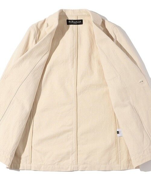 SHIPS / シップス テーラードジャケット | Southwick Gate Label: コットン シルク イージー ブレザー | 詳細12