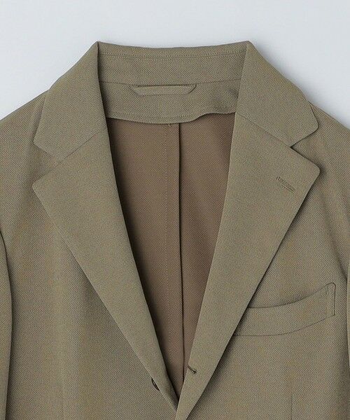 SHIPS / シップス テーラードジャケット | SHIPS: 〈洗濯機可能〉ウォッシャブル ジャージー シャツ ジャケット | 詳細6