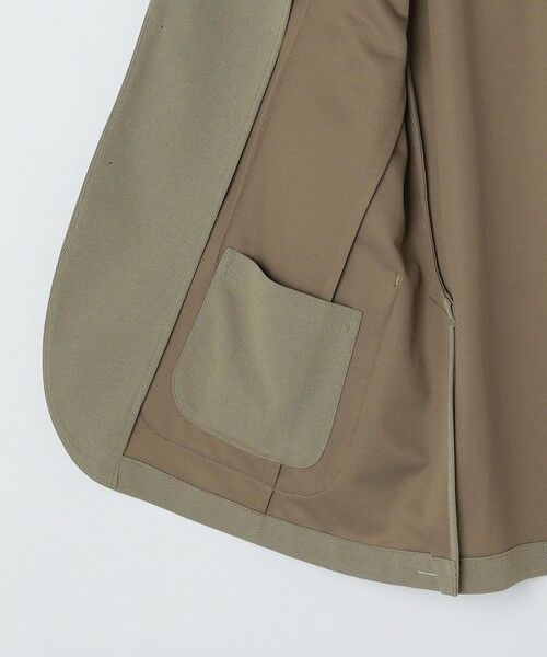 SHIPS / シップス テーラードジャケット | SHIPS: 〈洗濯機可能〉ウォッシャブル ジャージー シャツ ジャケット | 詳細9