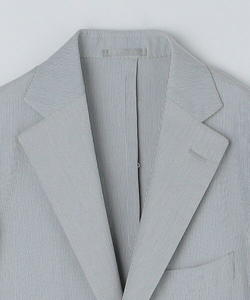 SHIPS / シップス テーラードジャケット | SHIPS:〈FUNCTION〉COOLMAX(R) シアサッカー シャツ ジャケット | 詳細13