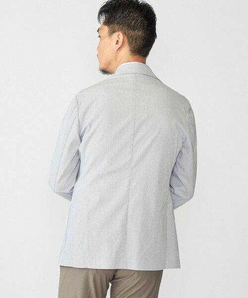 SHIPS / シップス テーラードジャケット | SHIPS:〈FUNCTION〉COOLMAX(R) シアサッカー シャツ ジャケット | 詳細2