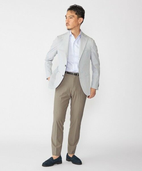 SHIPS / シップス テーラードジャケット | SHIPS:〈FUNCTION〉COOLMAX(R) シアサッカー シャツ ジャケット | 詳細4