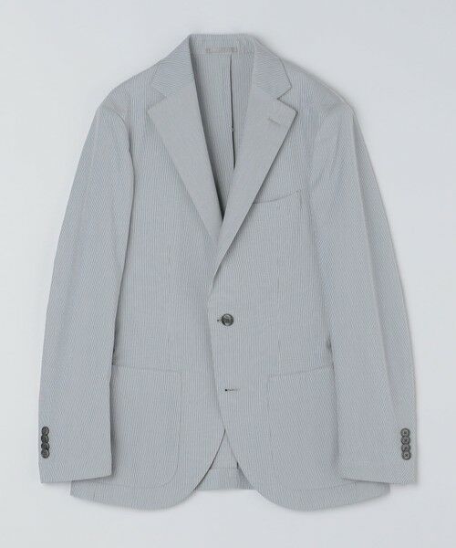 SHIPS / シップス テーラードジャケット | SHIPS:〈FUNCTION〉COOLMAX(R) シアサッカー シャツ ジャケット | 詳細9