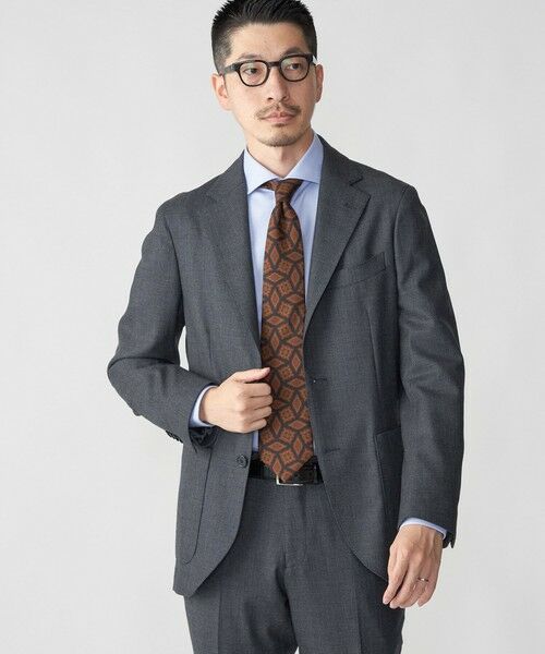 SHIPS / シップス テーラードジャケット | SHIPS:〈セットアップ対応/手洗い可能〉 バーズアイ ジャケット | 詳細10