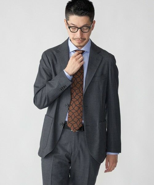 SHIPS / シップス テーラードジャケット | SHIPS:〈セットアップ対応/手洗い可能〉 バーズアイ ジャケット | 詳細11