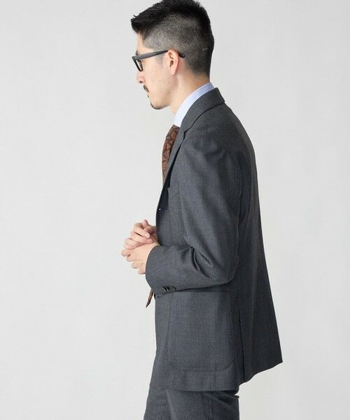 SHIPS / シップス テーラードジャケット | SHIPS:〈セットアップ対応/手洗い可能〉 バーズアイ ジャケット | 詳細12