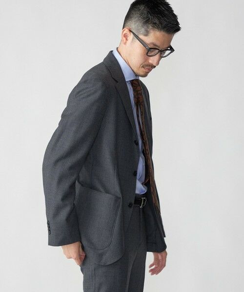 SHIPS / シップス テーラードジャケット | SHIPS:〈セットアップ対応/手洗い可能〉 バーズアイ ジャケット | 詳細14