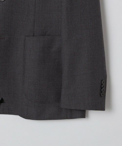 SHIPS / シップス テーラードジャケット | SHIPS:〈セットアップ対応/手洗い可能〉 バーズアイ ジャケット | 詳細17