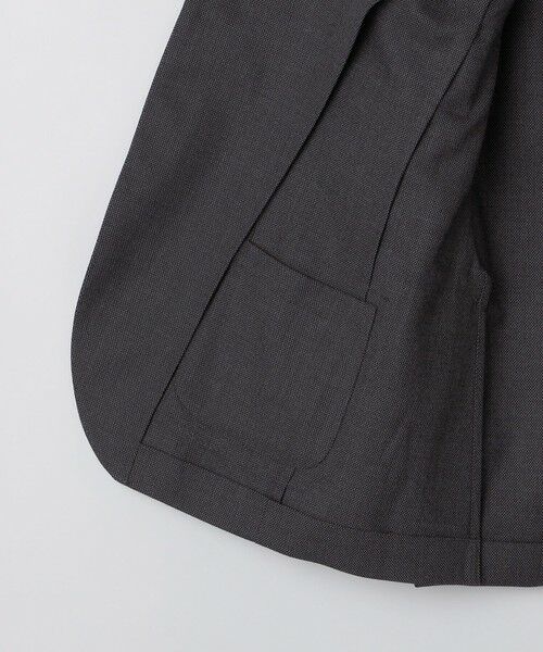 SHIPS / シップス テーラードジャケット | SHIPS:〈セットアップ対応/手洗い可能〉 バーズアイ ジャケット | 詳細21