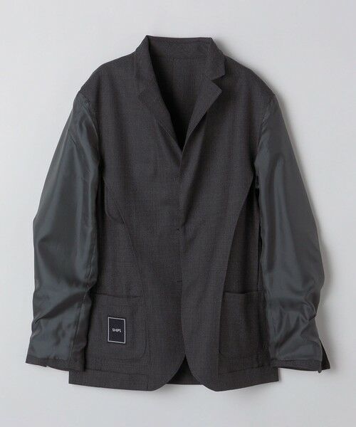 SHIPS / シップス テーラードジャケット | SHIPS:〈セットアップ対応/手洗い可能〉 バーズアイ ジャケット | 詳細23