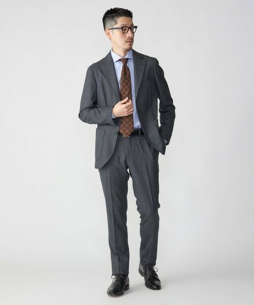 SHIPS / シップス テーラードジャケット | SHIPS:〈セットアップ対応/手洗い可能〉 バーズアイ ジャケット | 詳細6