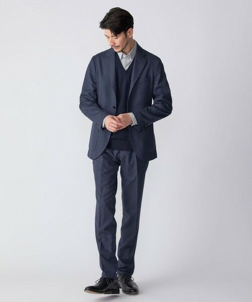 SHIPS / シップス テーラードジャケット | SHIPS:〈セットアップ対応/手洗い可能〉 バーズアイ ジャケット | 詳細26