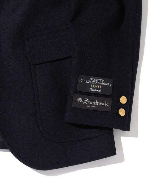 SHIPS / シップス テーラードジャケット | Southwick Gate Label: ウール フランネル ブレザー | 詳細3