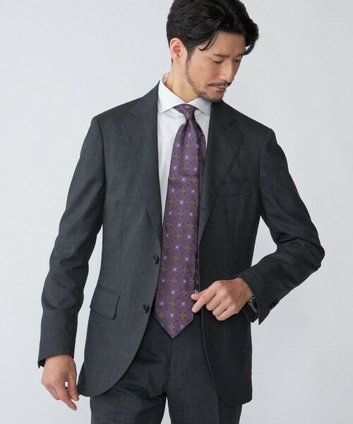 SHIPS / シップス テーラードジャケット | SHIPS:〈FUNCTION〉〈セットアップ対応/洗濯機可能〉ウォッシャブル バーズアイ セットアップ ジャケット | 詳細1