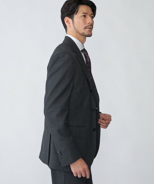 SHIPS / シップス テーラードジャケット | SHIPS:〈FUNCTION〉〈セットアップ対応/洗濯機可能〉ウォッシャブル バーズアイ セットアップ ジャケット | 詳細4