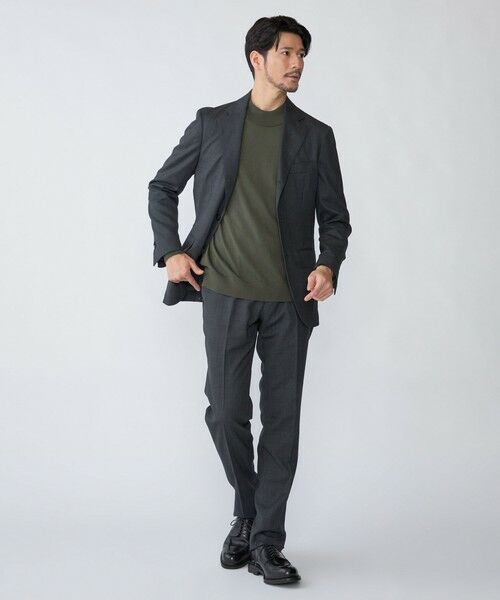 SHIPS / シップス テーラードジャケット | SHIPS:〈FUNCTION〉〈セットアップ対応/洗濯機可能〉ウォッシャブル バーズアイ セットアップ ジャケット | 詳細9