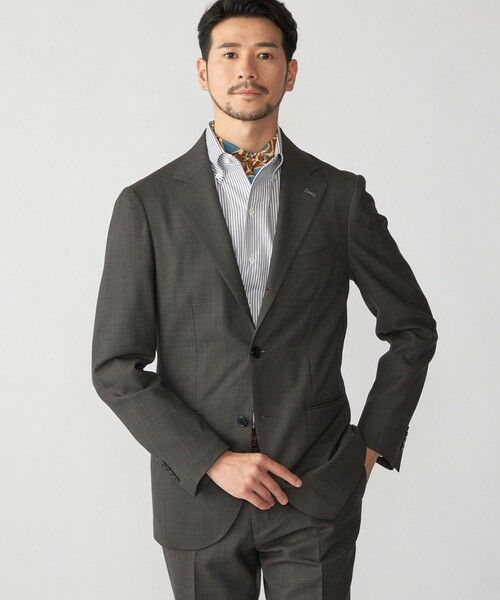 SHIPS / シップス テーラードジャケット | SHIPS:〈FUNCTION/洗濯機可能〉ウォッシャブル バーズアイ ジャケット(セットアップ対応) | 詳細11