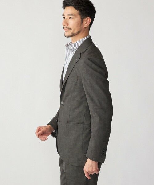 SHIPS / シップス テーラードジャケット | SHIPS:〈FUNCTION/洗濯機可能〉ウォッシャブル バーズアイ ジャケット(セットアップ対応) | 詳細12